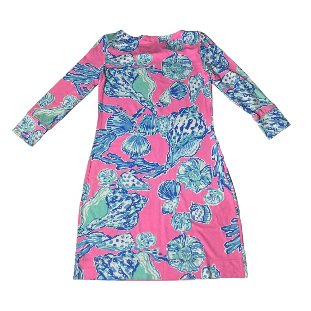 Lilly Pulitzer Sophie Dress Pink Blue Pout Barefoot Princess - Picture 5 of 8
